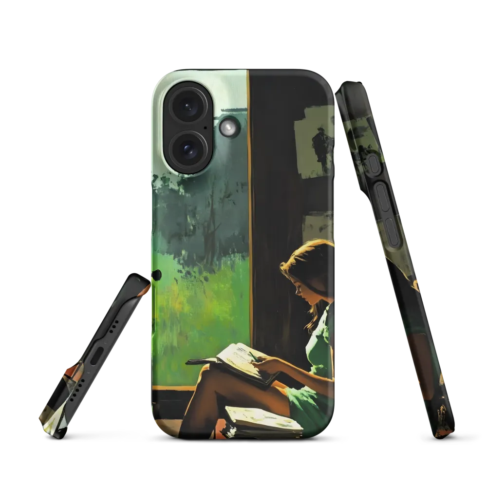 Girl Reading by the Window | Phone Case