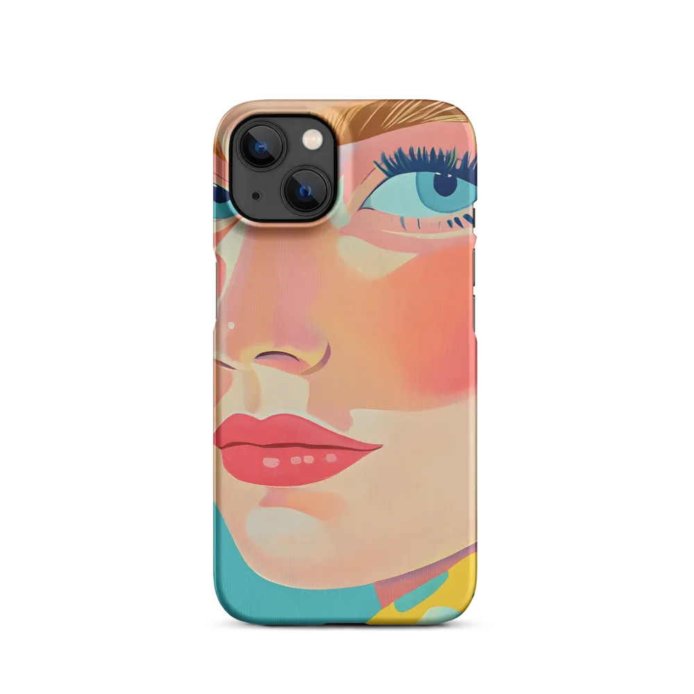 Vibrant Female Portrait | Phone Case