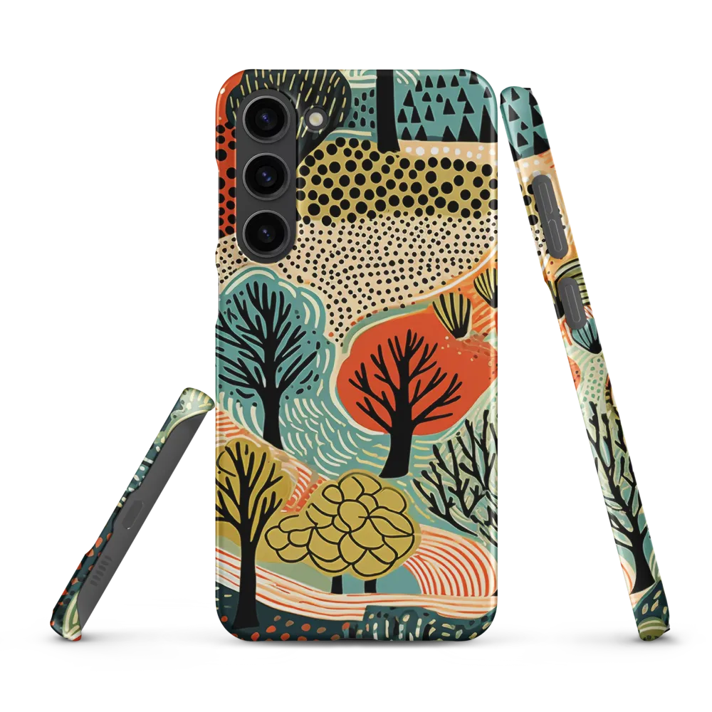 Whimsical Abstract Landscape | Phone Case