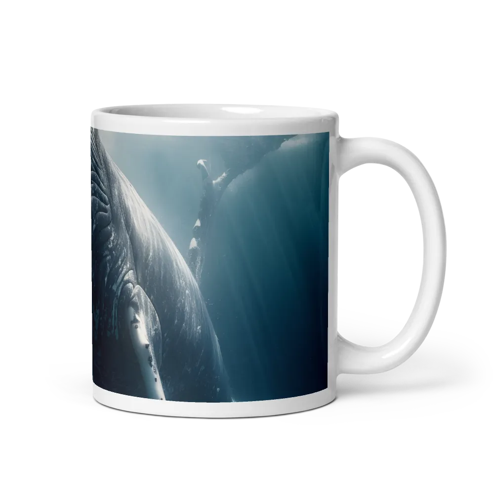 Deep Blue Majesty 
 Mug with Dark Green inside