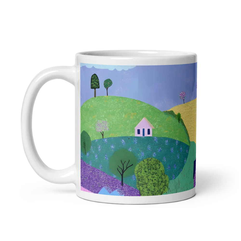 Whimsical Hills and Quaint Homes