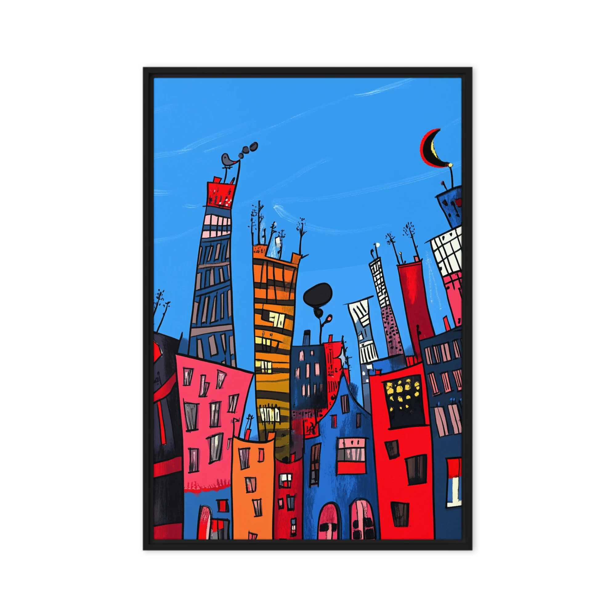 Whimsical Cityscape