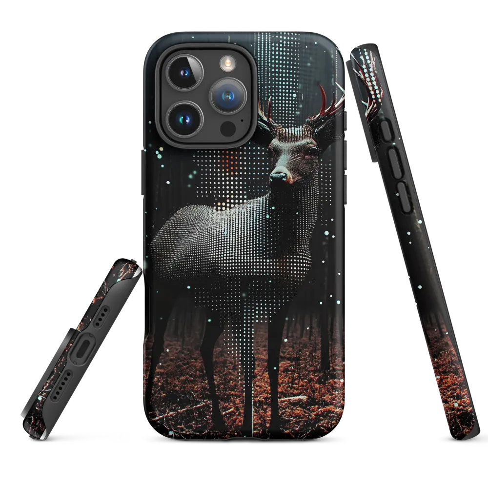 Digital Art of a Deer in Forest