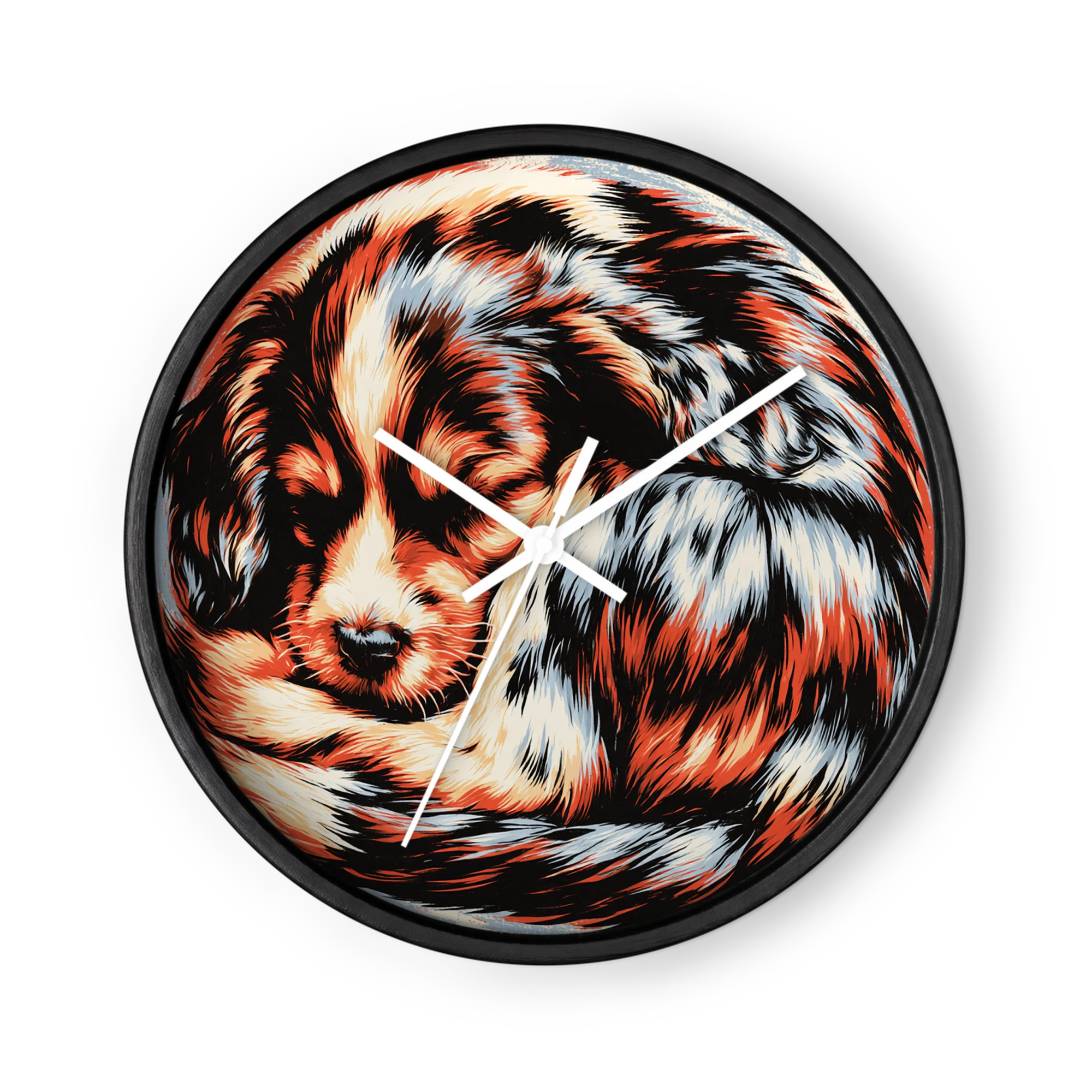 Sleeping Puppy | Wall Clock
