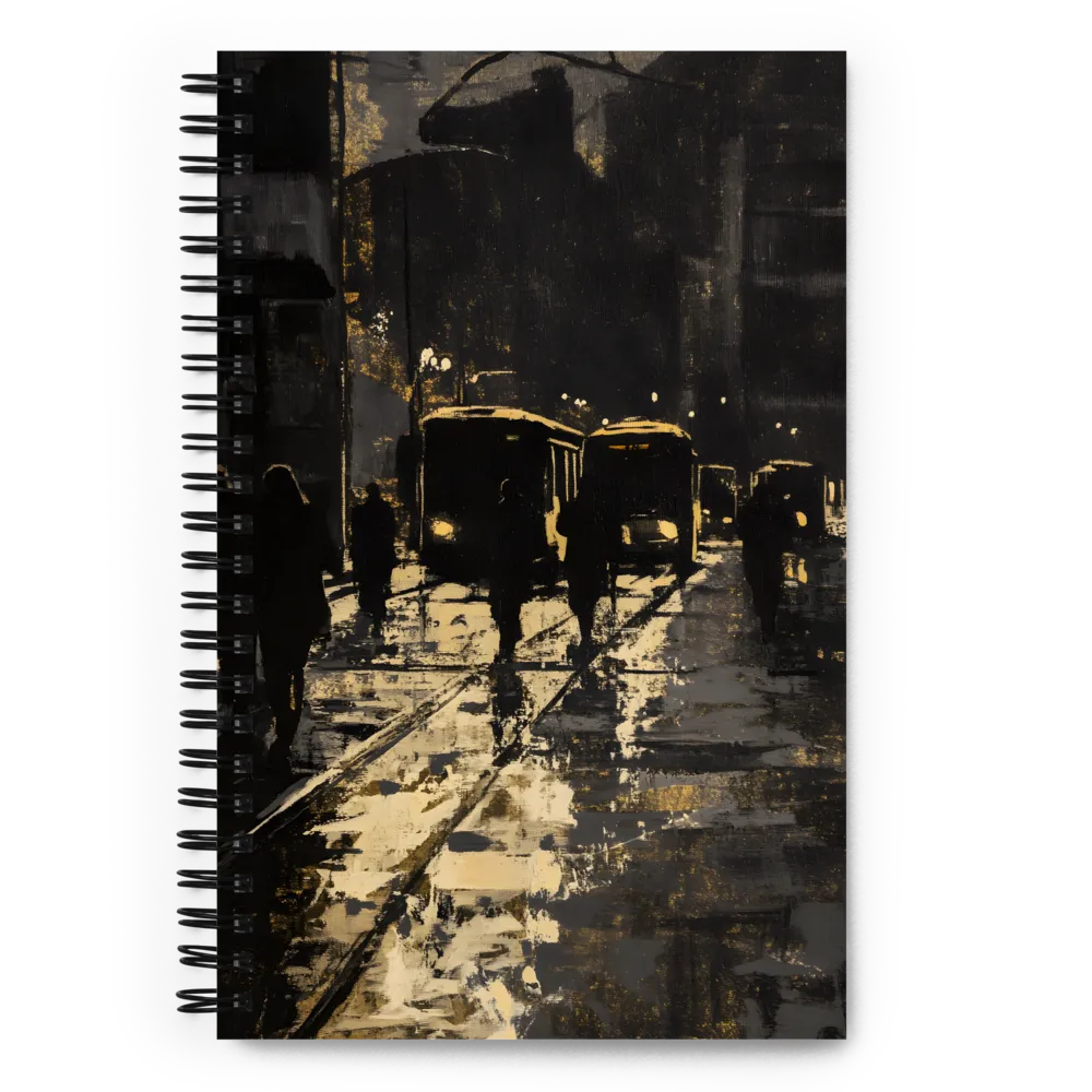Golden Reflections 
 Spiral Notebook | 140 pages