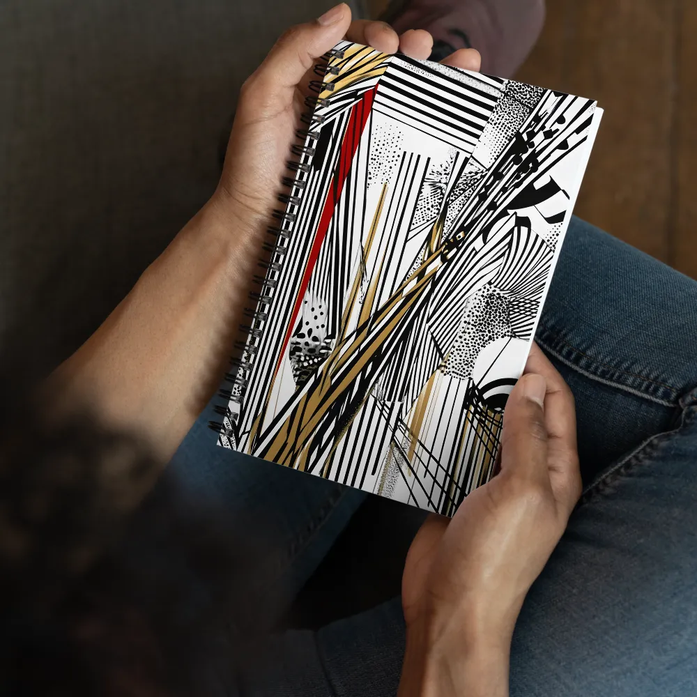 Dynamic Geometric Symphony 
 Spiral Notebook | 140 pages