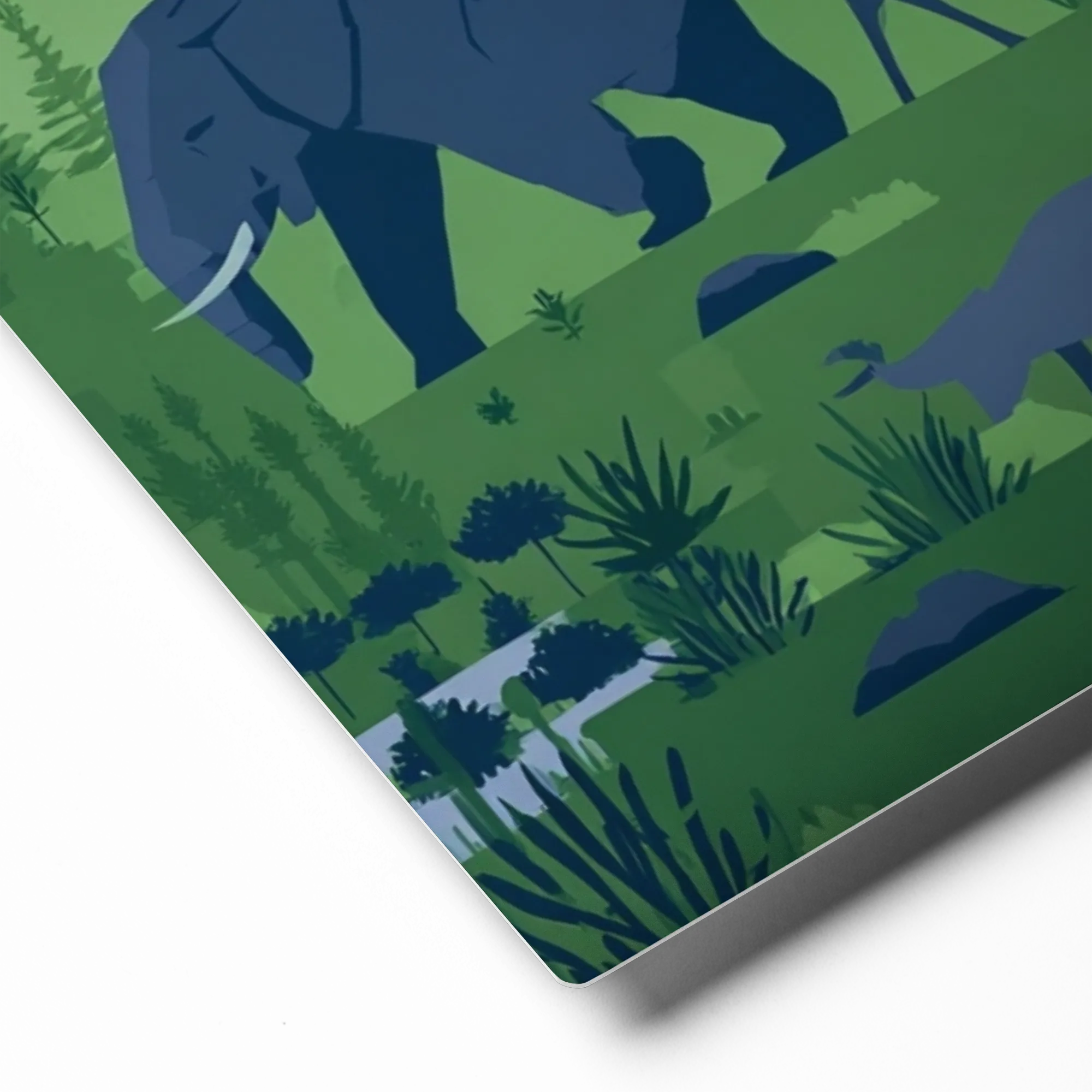 Wilderness Layered Silhouettes 
 Canvas | 30″x 30″