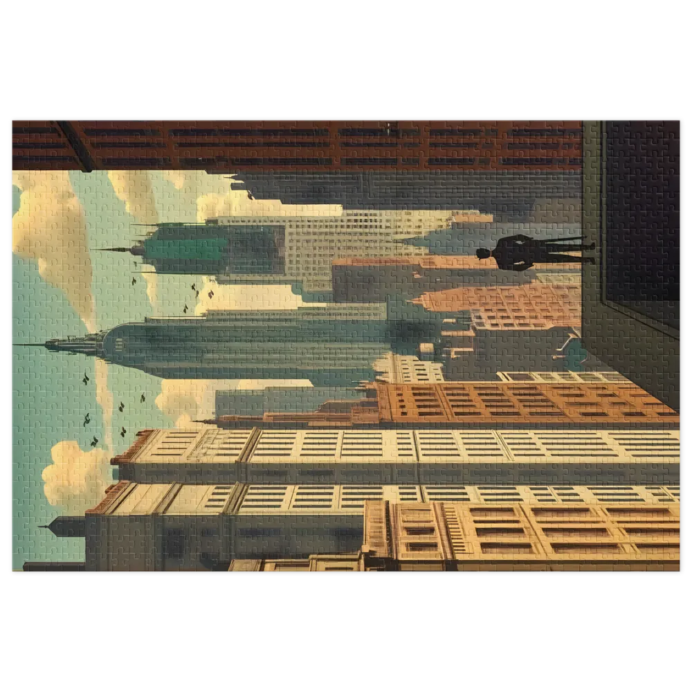 Urban Vista 
 Jigsaw Puzzle in Tin Box