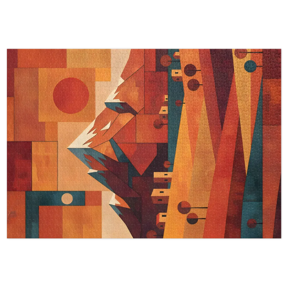 Abstract Mountainscape | Jigsaw Puzzles