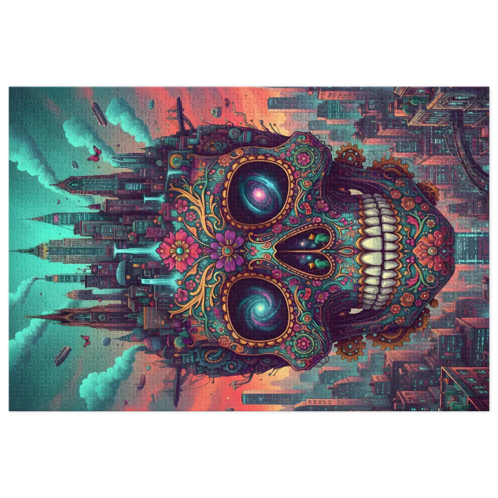 Metropolitan Sugar Skull | Jigsaw Puzzles