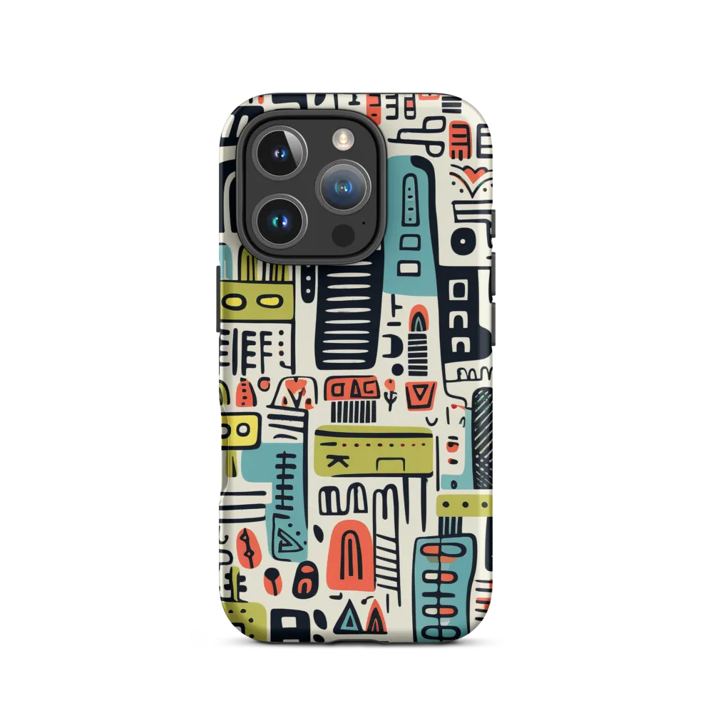 Abstract City Landscape Design | Phone Case