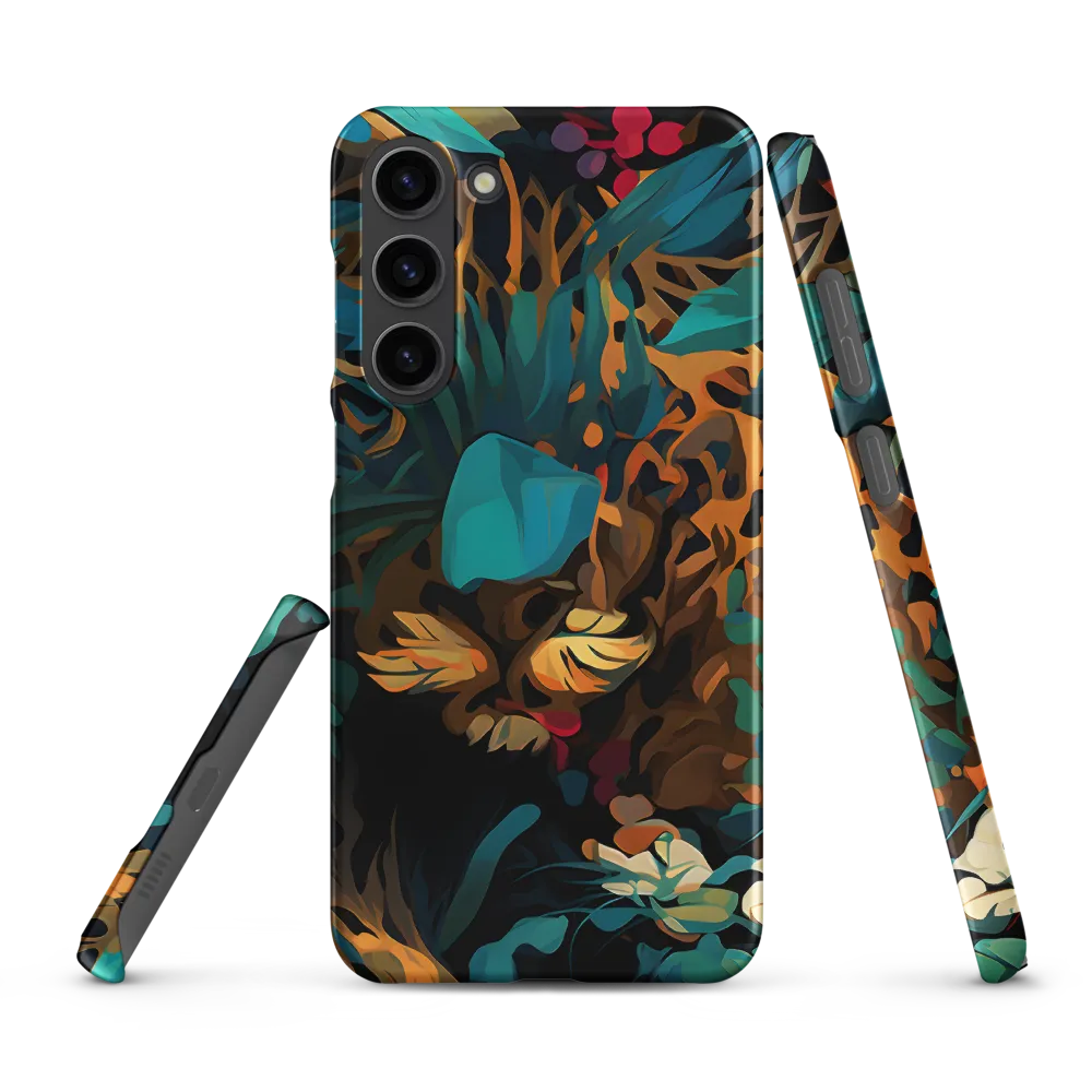 Abstract Jungle Leopard Design | Phone Case