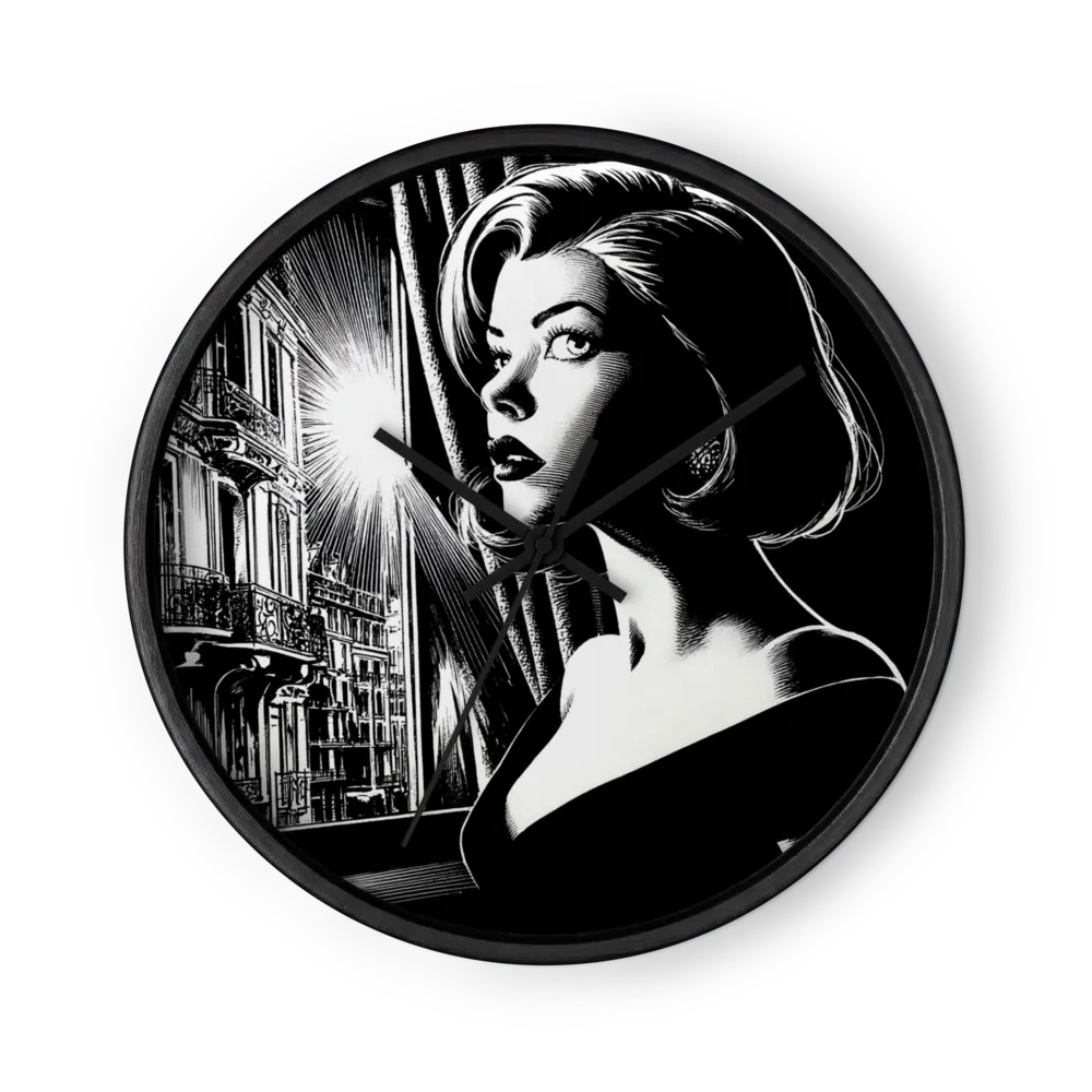 Nocturne Window | Wall Clock