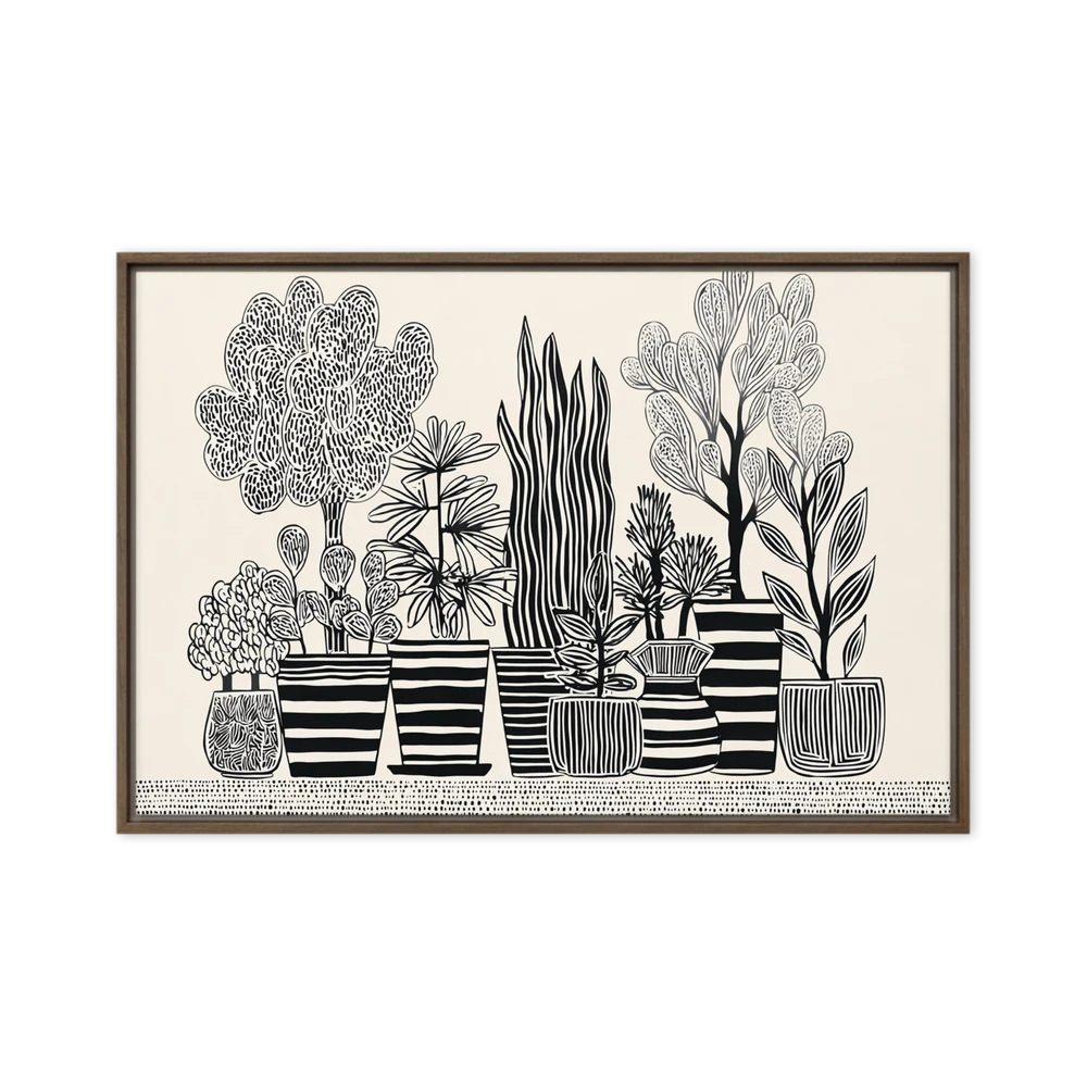 Potted Botanical Garden | Art Print