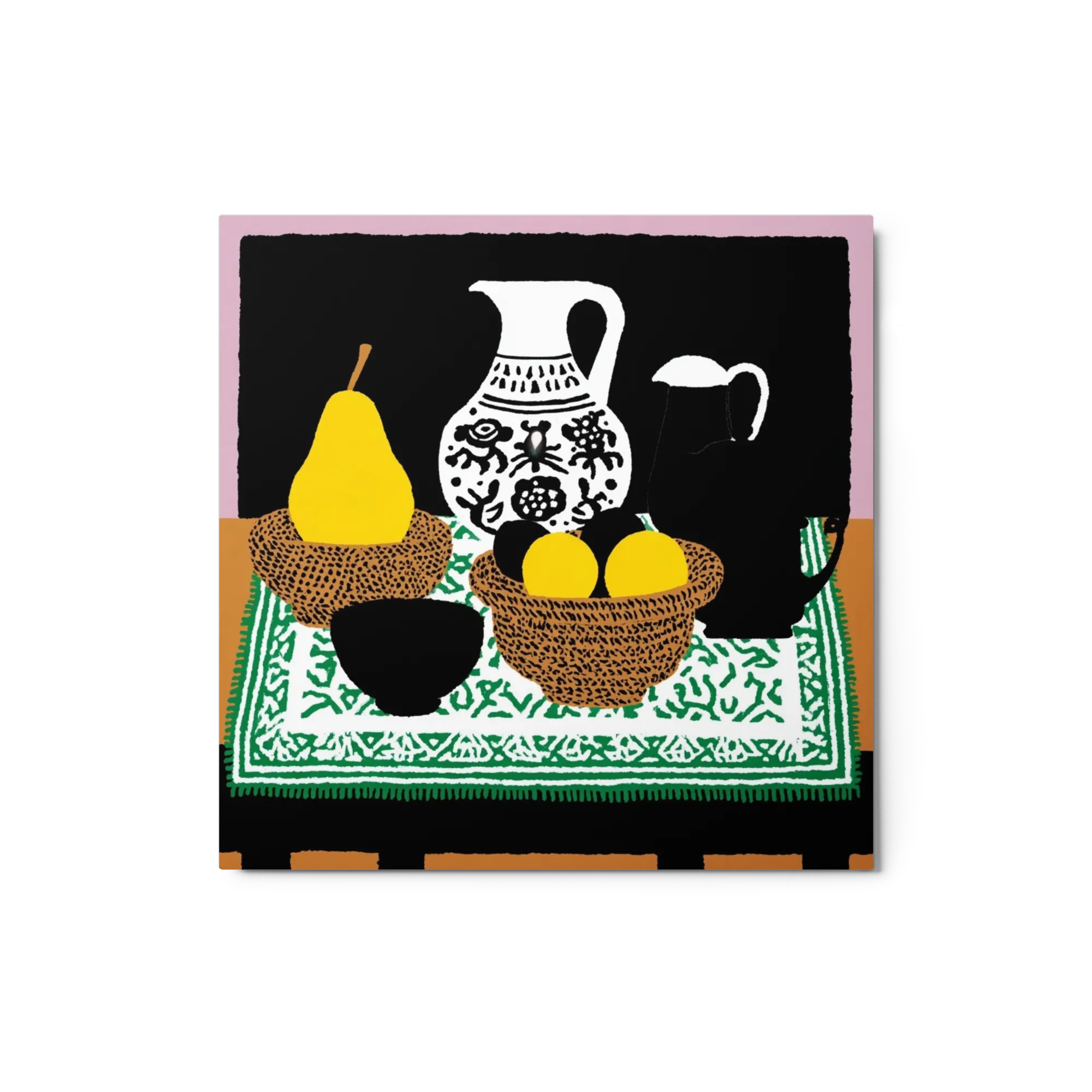 Pear and Pitcher Still Life