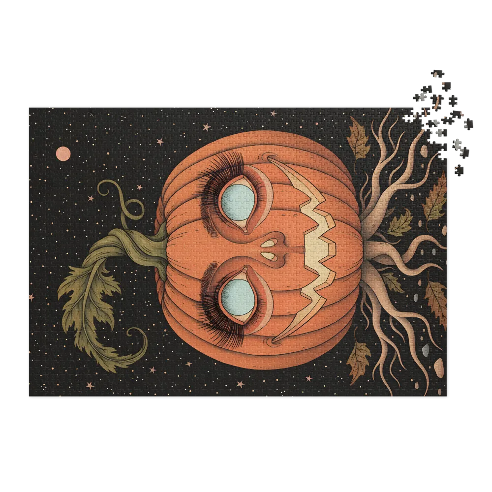 Rooted Jack-o'-Lantern