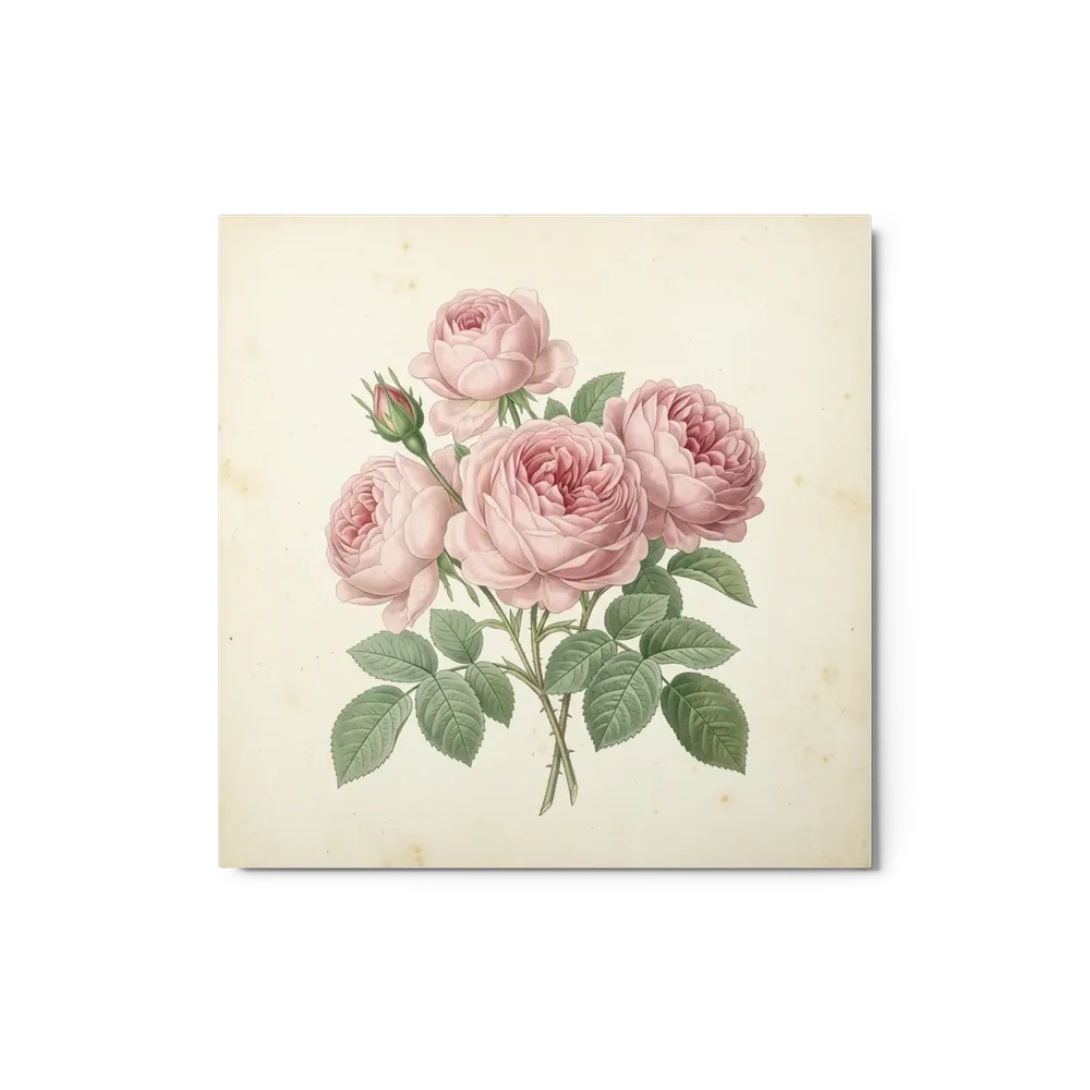 Vintage Botanical Roses | Art Print