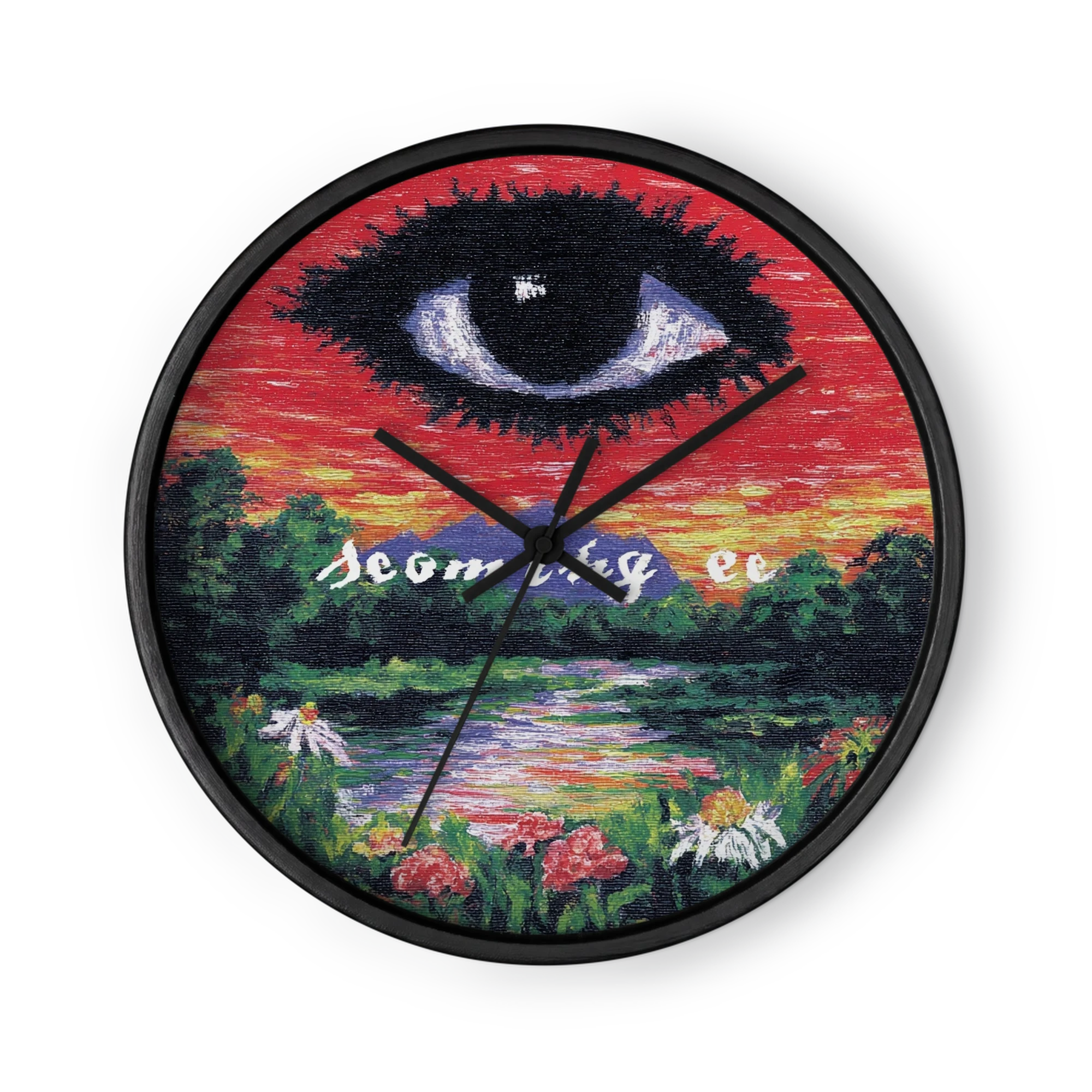 The Celestial Eye Over the Lake