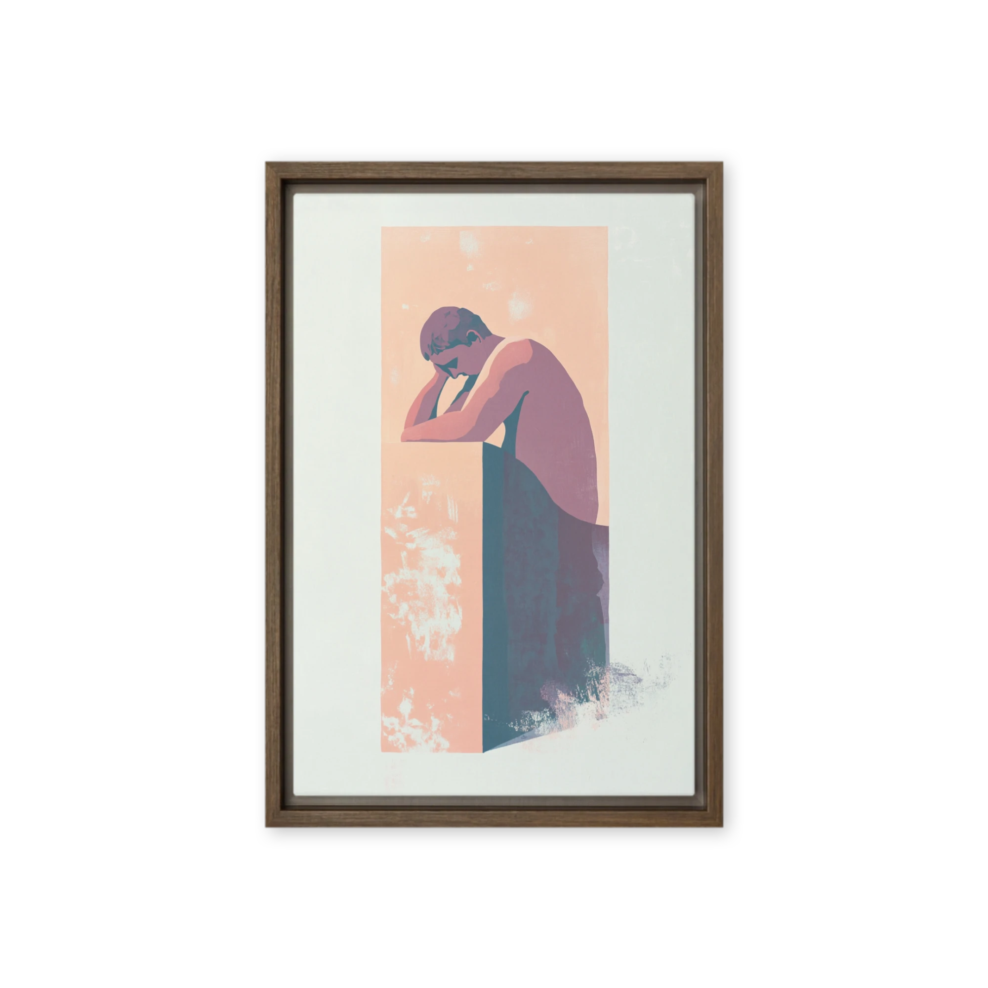 Reflections in Peach