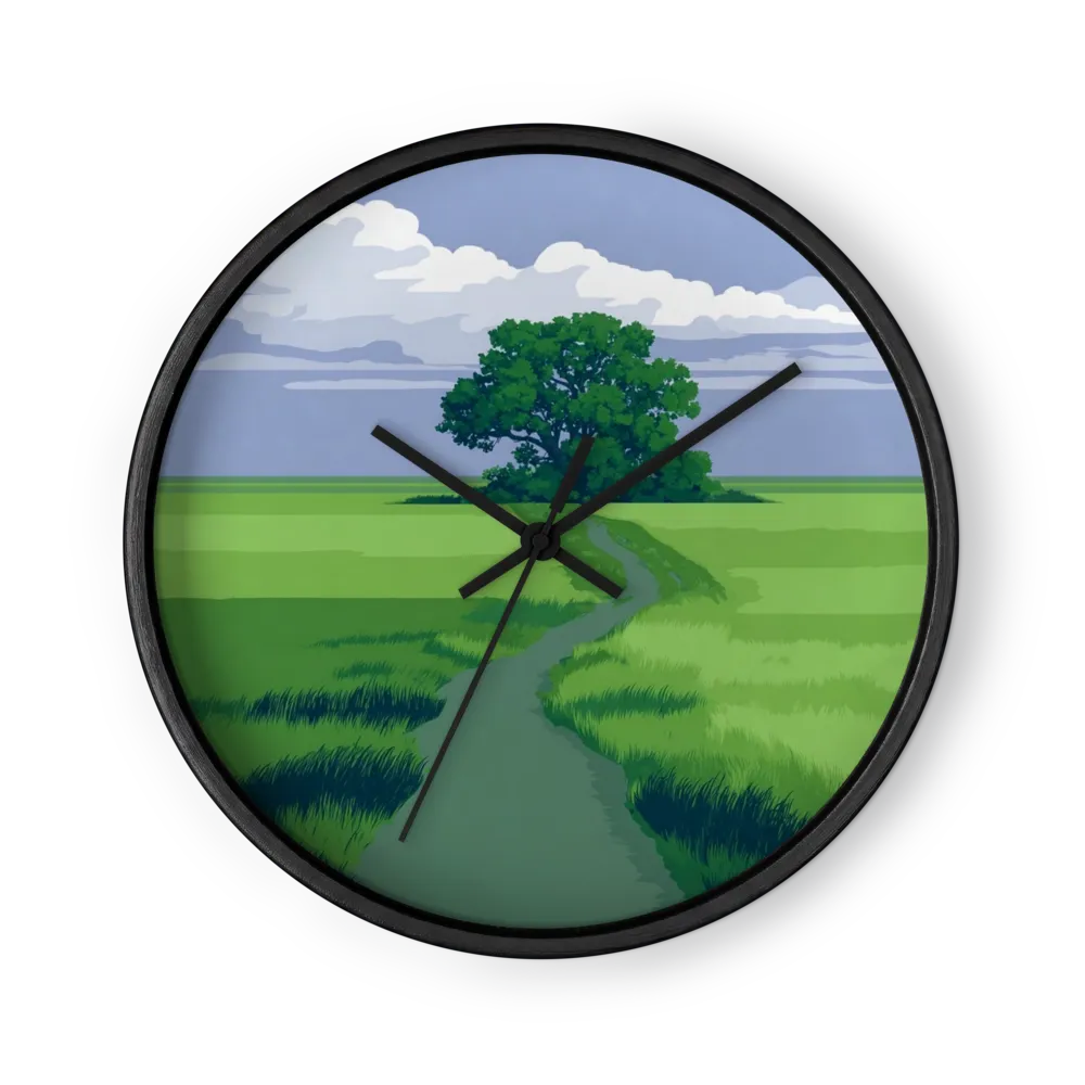 The Solitary Oak | Wall Clock