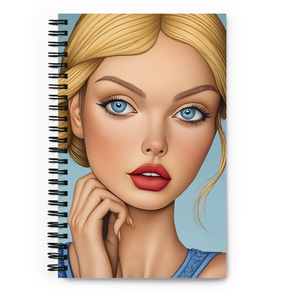 Blonde Dreamscape 
 Spiral Notebook | 140 pages
