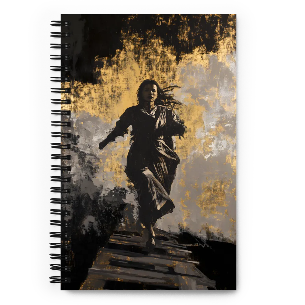 Golden Pursuit 
 Spiral Notebook | 140 pages