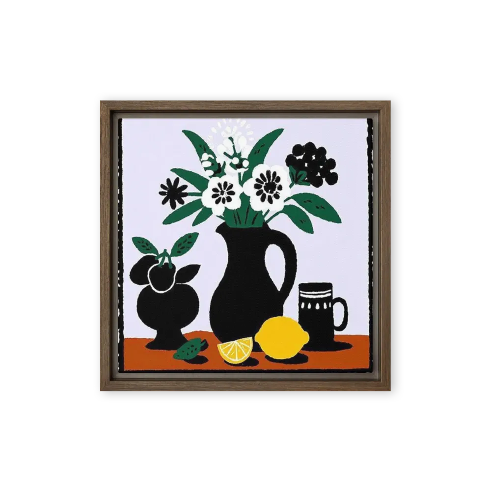 Still Life with Lemons and Pitcher | Art Print