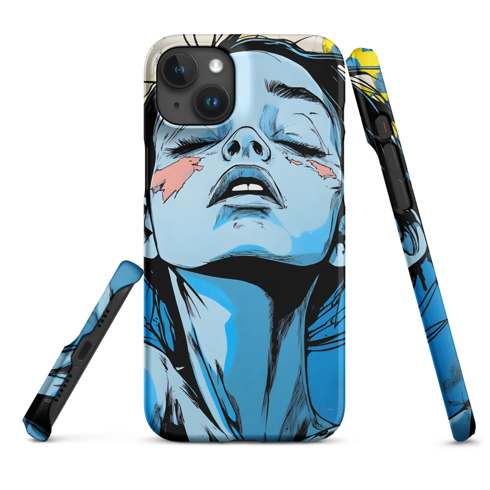 Bold Graffiti Portrait of a Woman | Phone Case