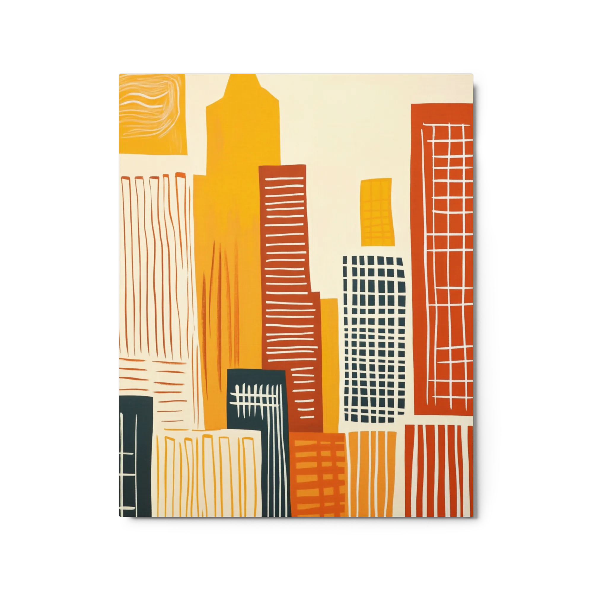 Metropolis in Warm Tones