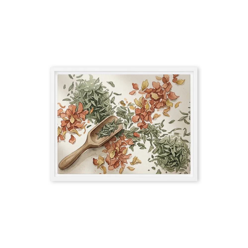 Botanical Tea Blend 
 Poster with White Frame | 12″x 16″