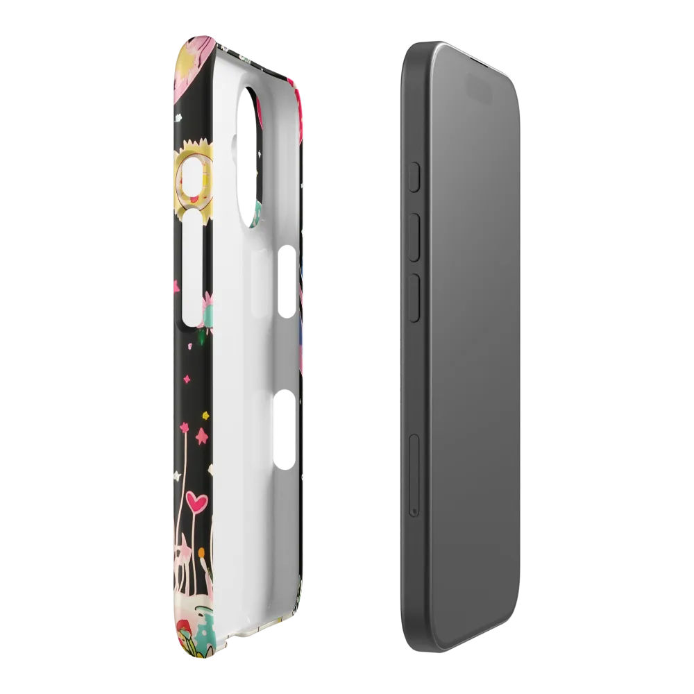 Whimsical Space Explorer 
 iPhone 16 | Snap Case