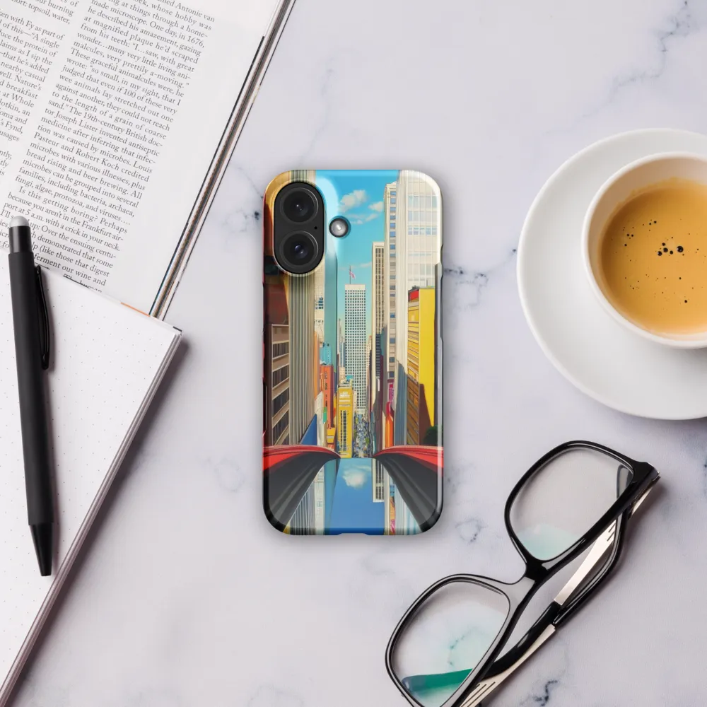 Urban Reflection Vista 
 iPhone 17 | Snap Case