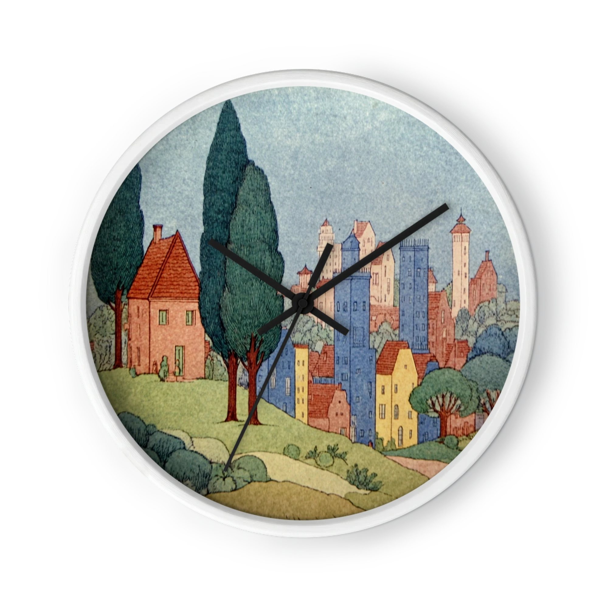 Italian Village Landscape