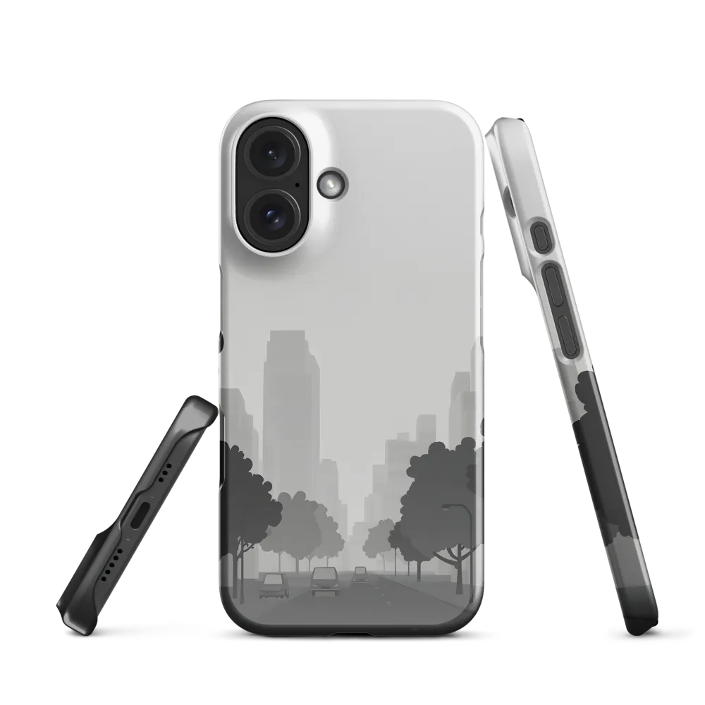 Avenue in Grayscale