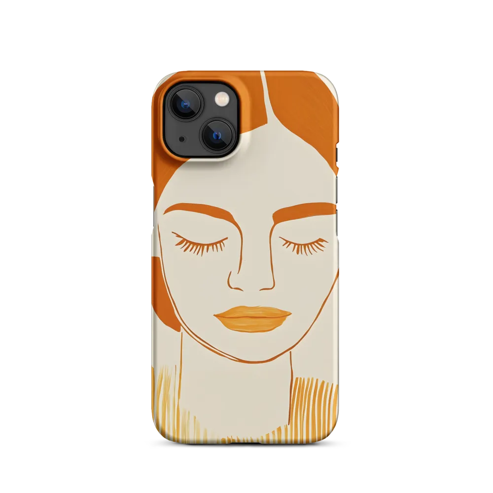 Serenity in Ochre | Phone Case