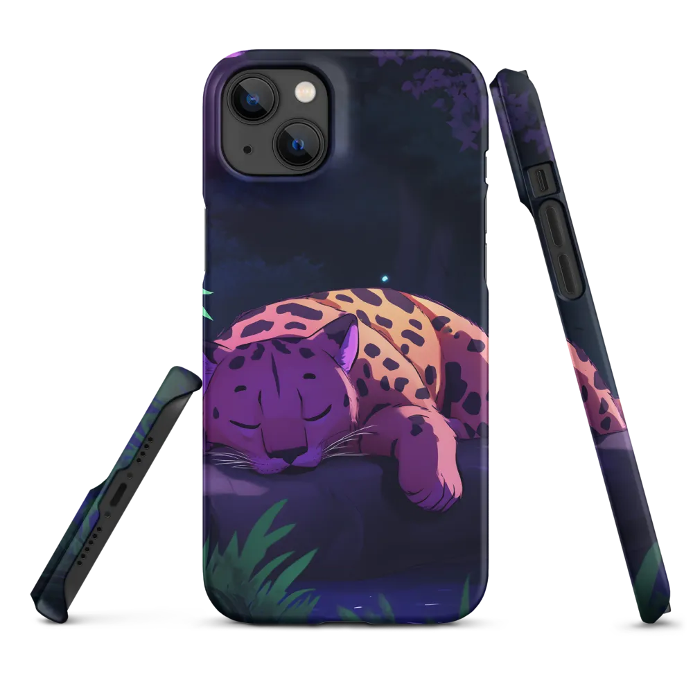 Sleeping Leopard in Jungle | Phone Case