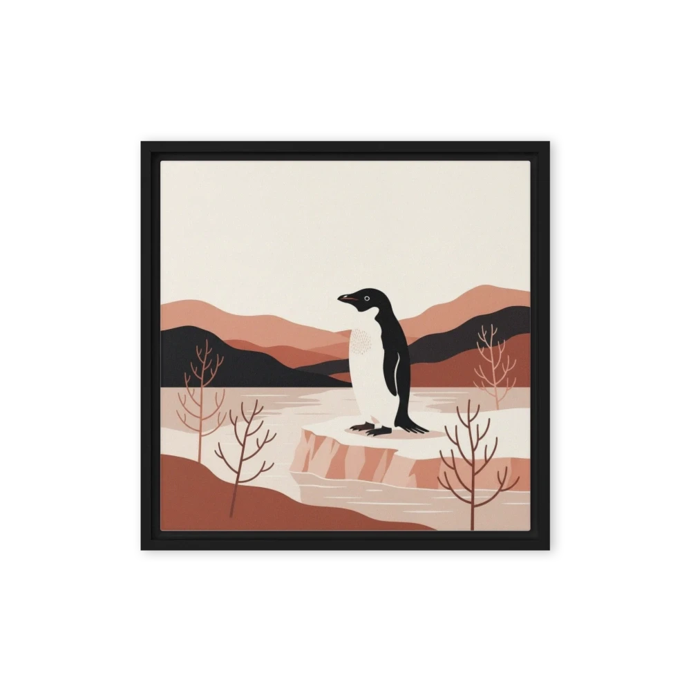 Penguin on Ice Floe