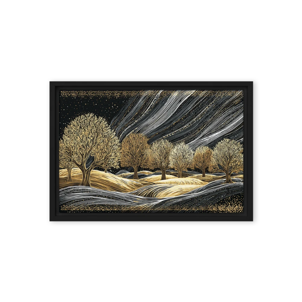 Gilded Nocturne | Art Print