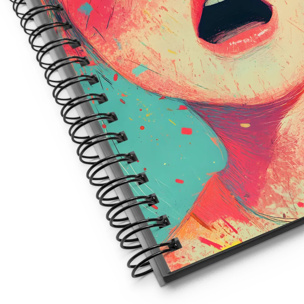 Burst of Emotion 
 Spiral Notebook | 140 pages