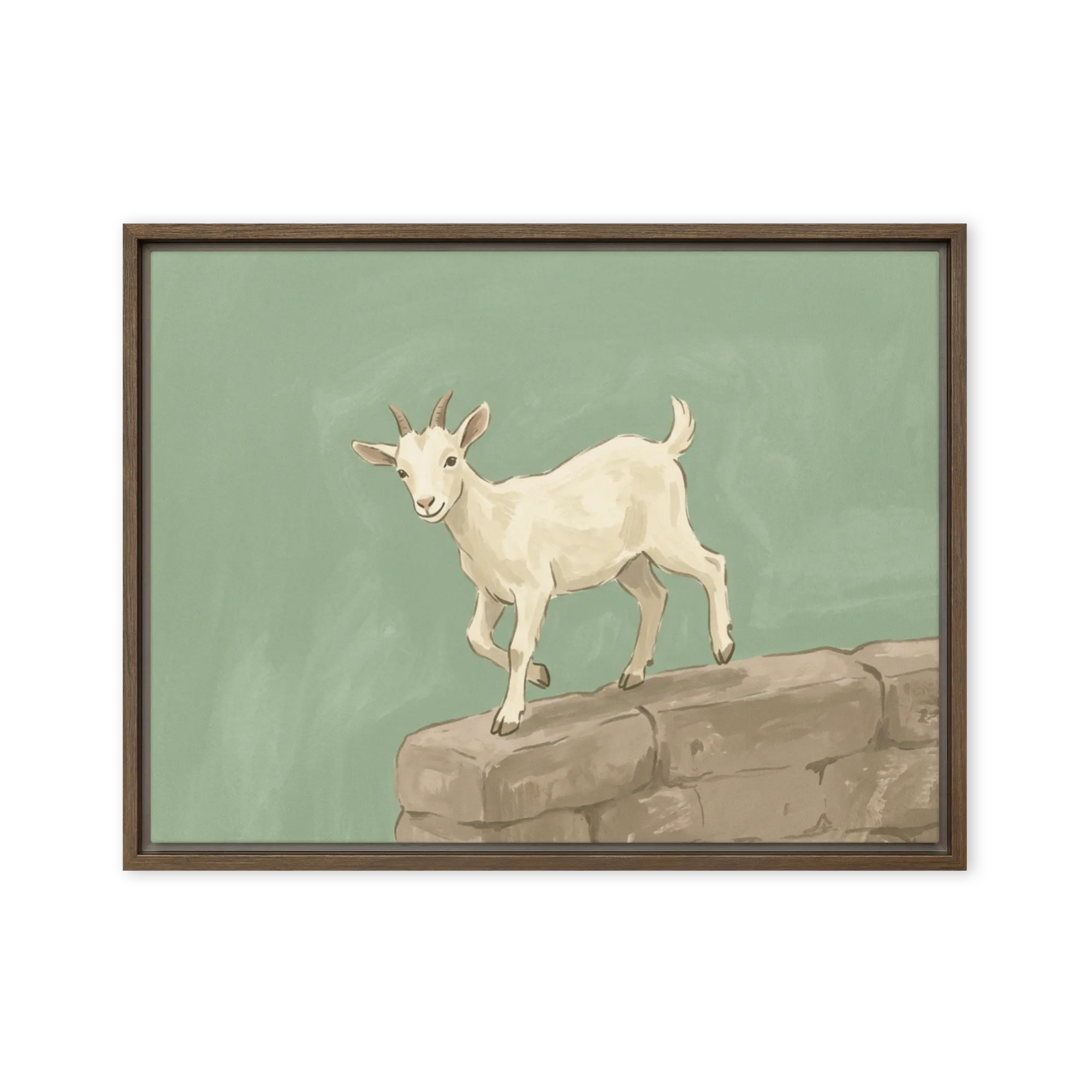 Little Goat on the Wall