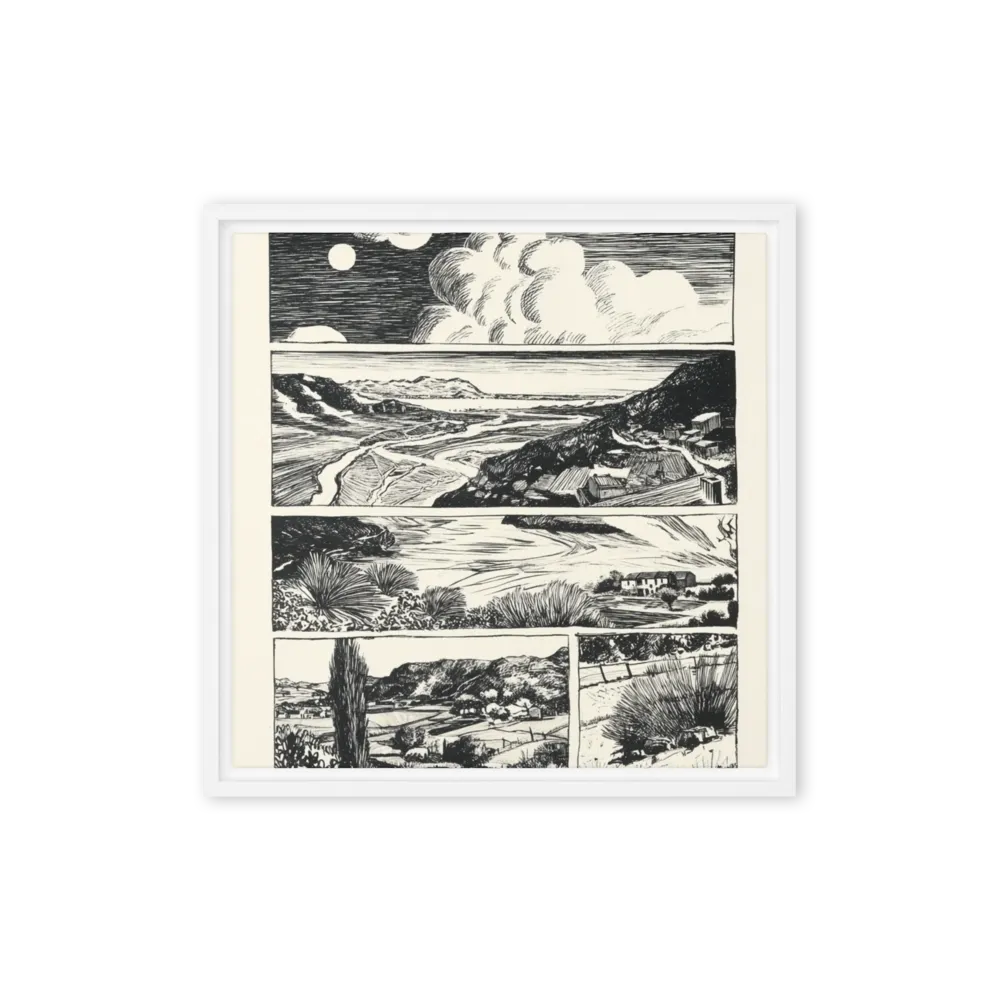 Four Landscape Panels | Art Print