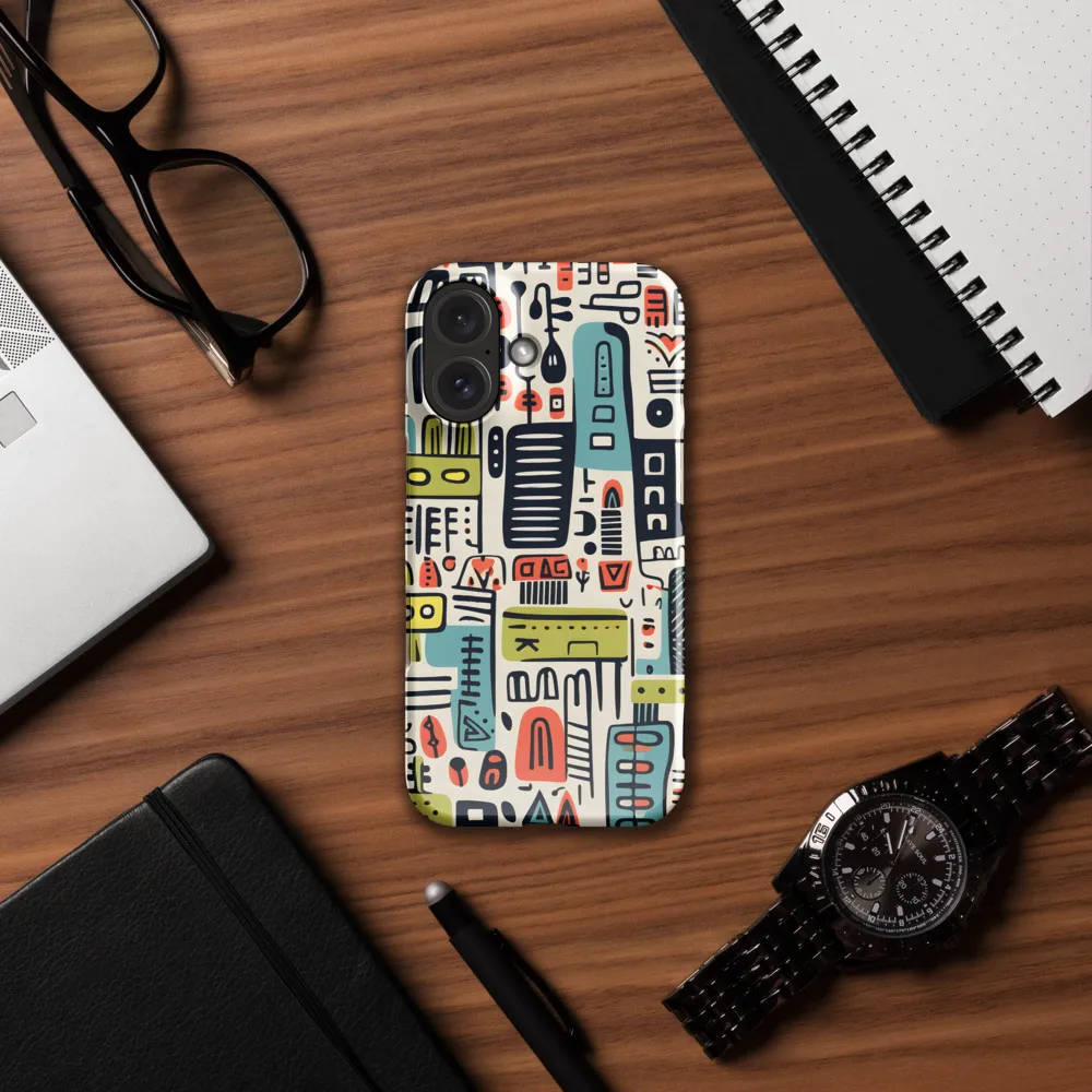Urban Abstract Circuitry 
 iPhone 15 Pro Max | MagSafe® Tough Case