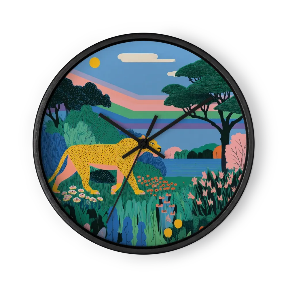 Jungle Leopard | Wall Clock