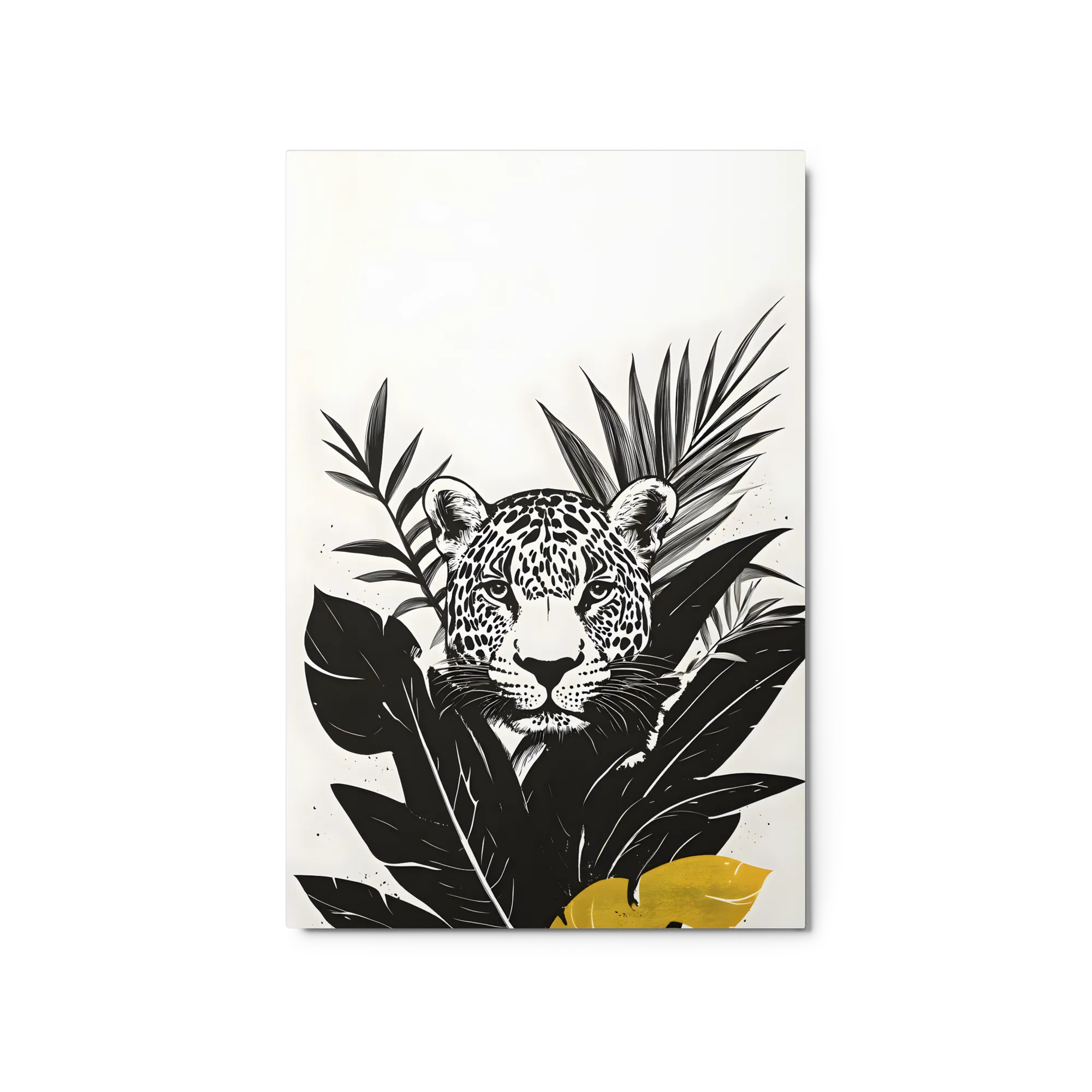 Ritratto di Leopardo nella Giungla