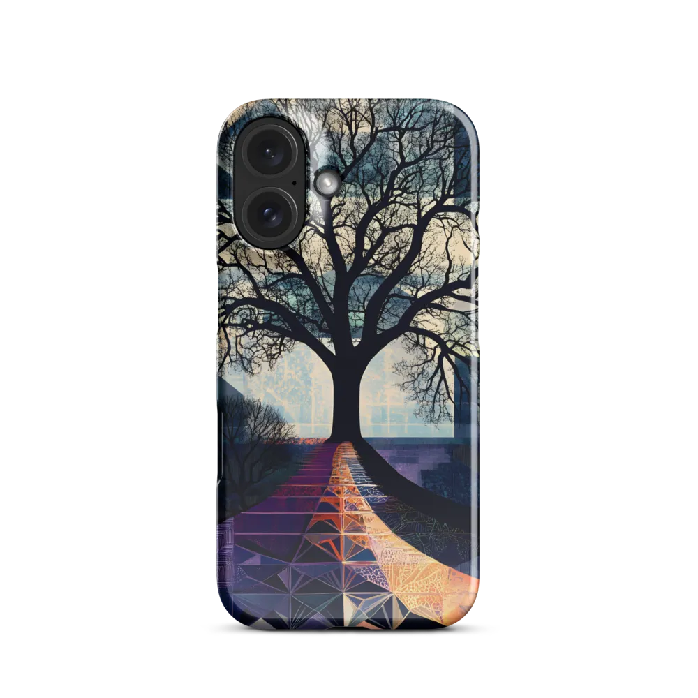 The Geometric Ascent 
 Samsung Galaxy S21 | Snap Case