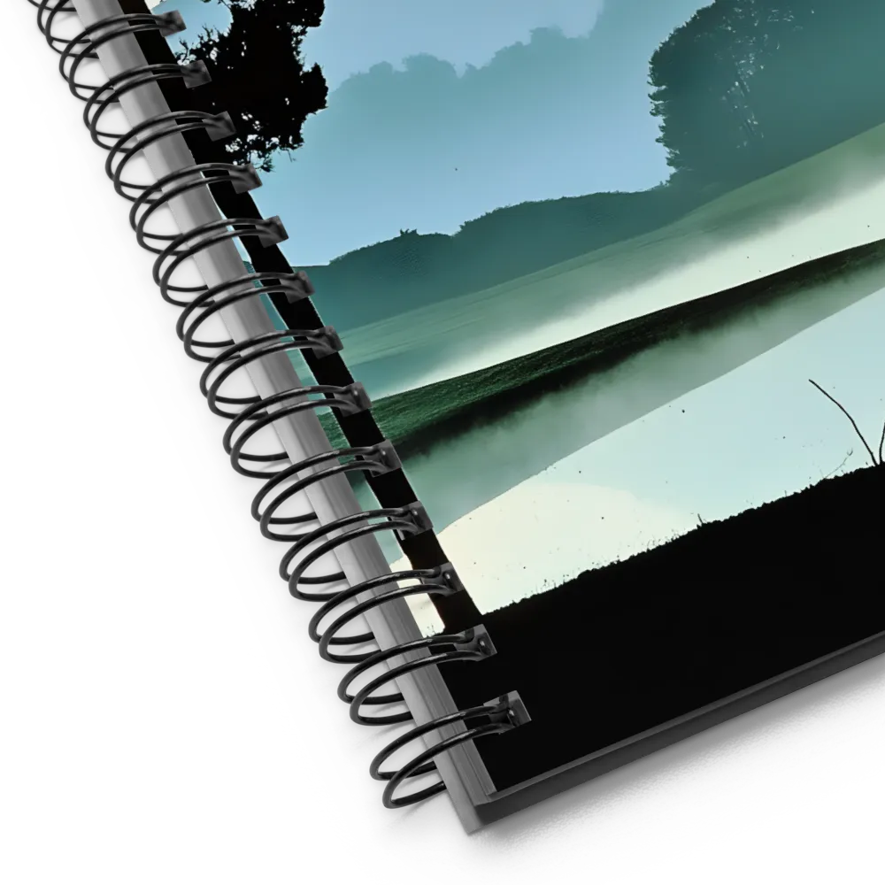 Misty Mountain Serenity 
 Spiral Notebook | 140 pages