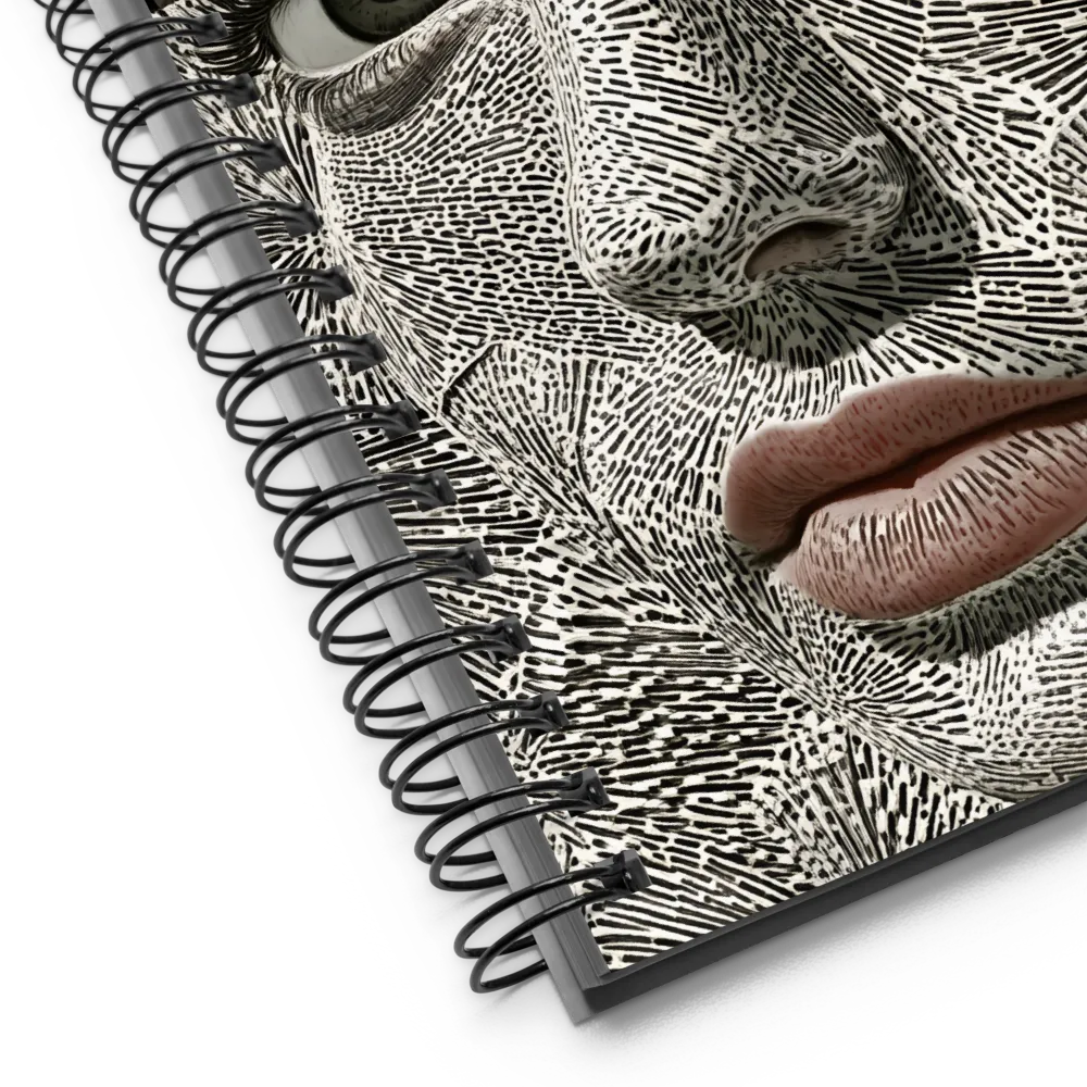 The Patterned Gaze 
 Spiral Notebook | 140 pages