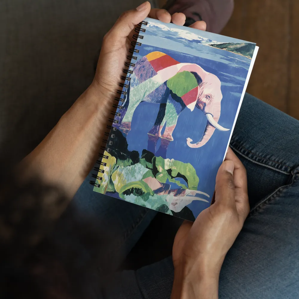 Serenity in Color: The Elephants of Reflection