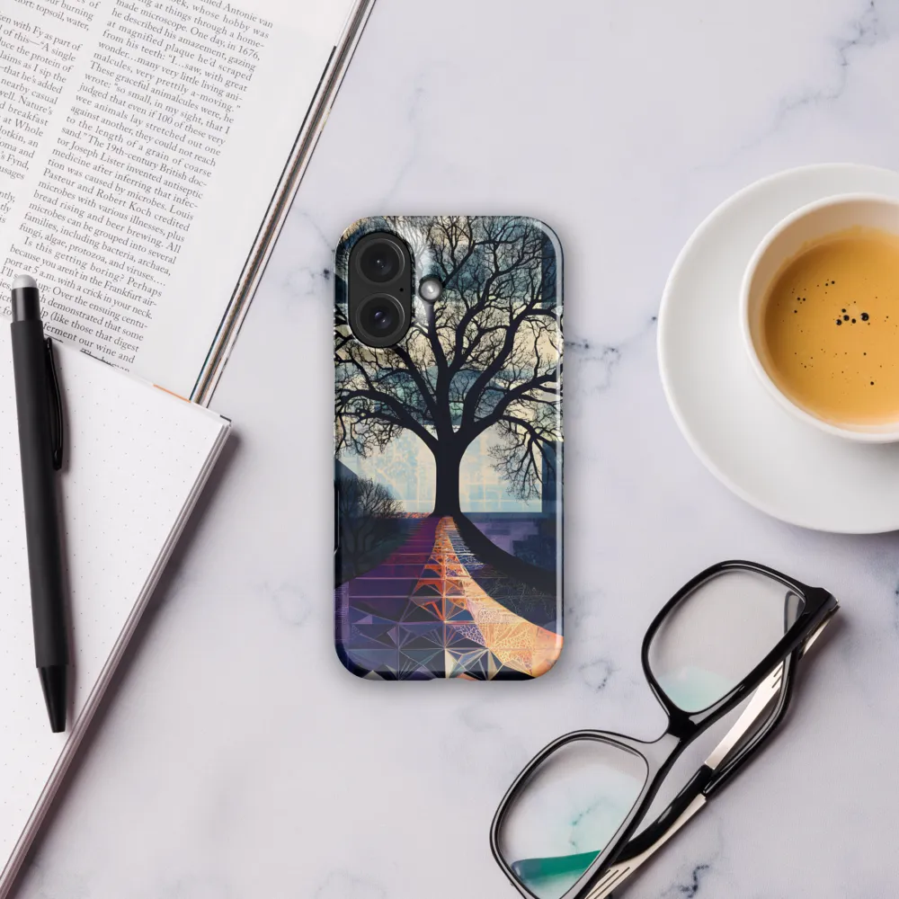 The Geometric Ascent 
 Samsung Galaxy S21 | Snap Case