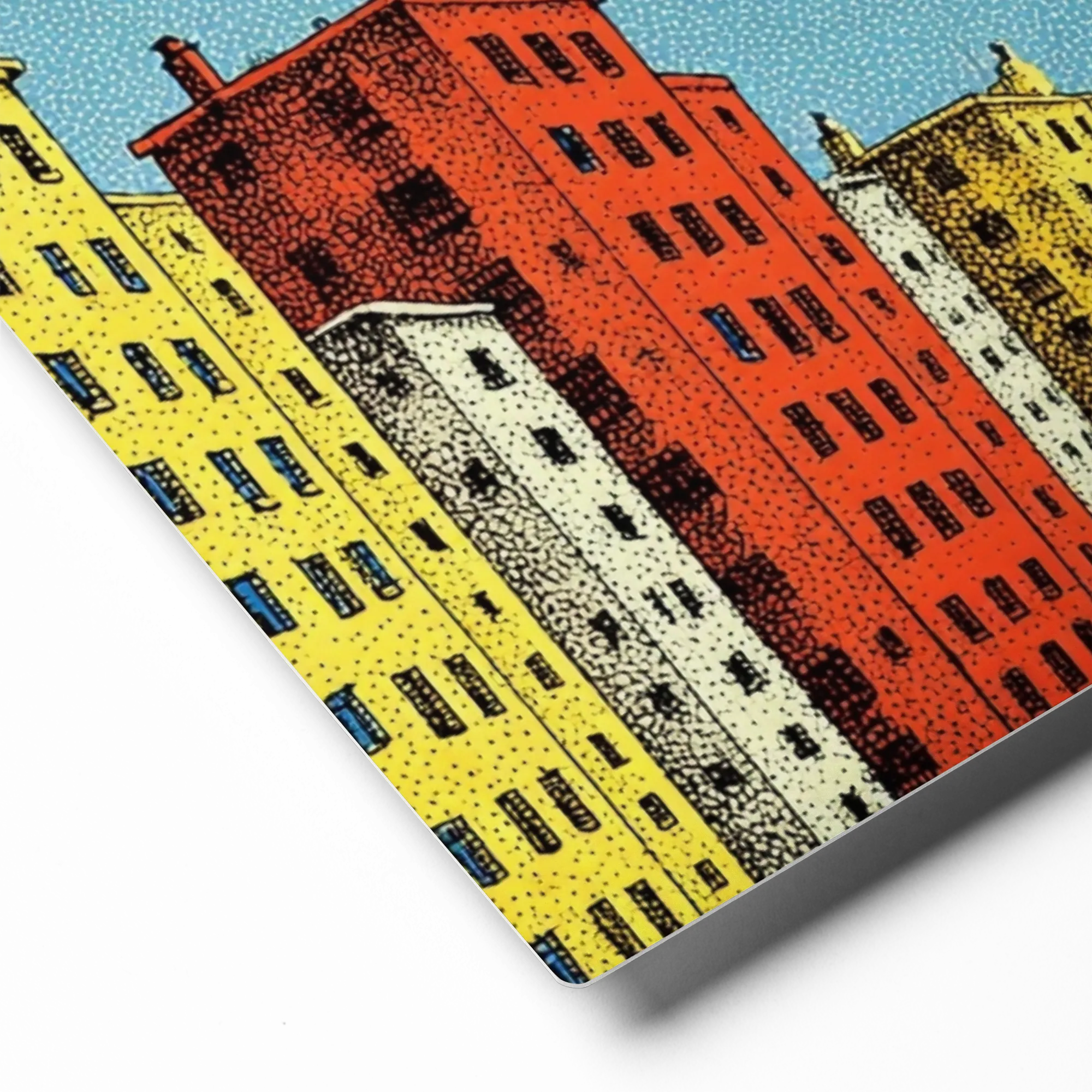 Urban Horizon in Blue | Art Print